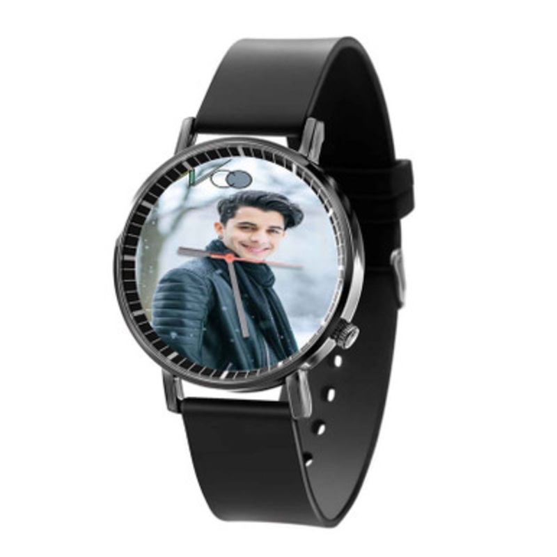 Erick Brian Colon CNCO Black Quartz Watch With Premium Gift Box for Unisex
