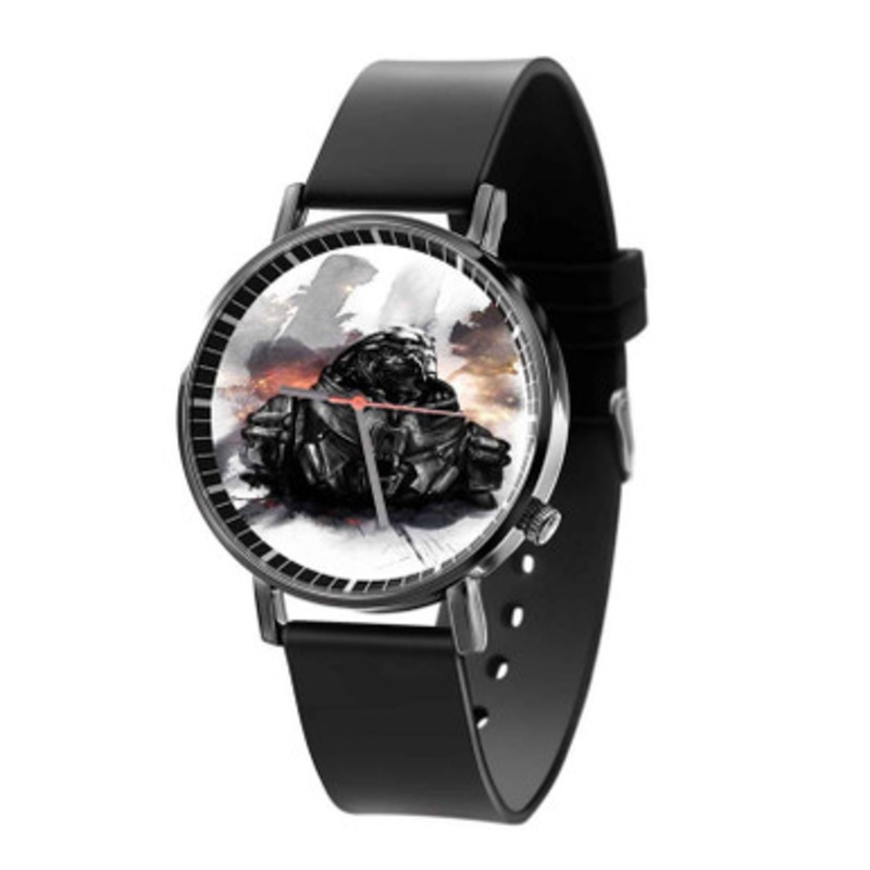 Garrus Vakarian Mass Effect Black Black Quartz Watch Unisex With Premium Gift Box