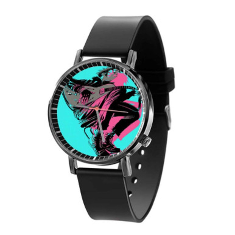 Gorillaz The Now Now Black Quartz Watch With Premium Gift Box for Unisex
