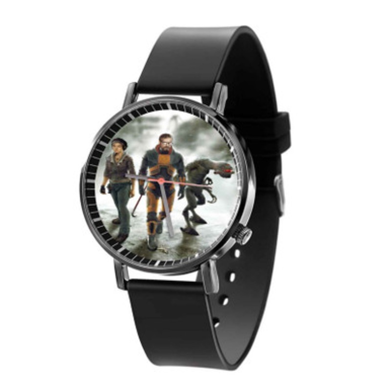 Half life Gameplay Unisex Black Quartz Watch With Premium Gift Box