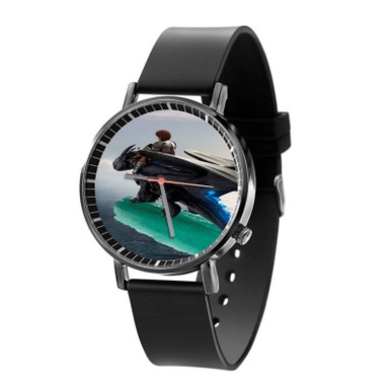 How to Train Your Dragon 2 Toothless vs Alpha Unisex Black Quartz Watch With Premium Gift Box
