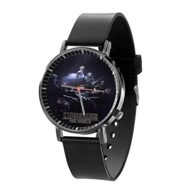 Kingsglaive Final Fantasy XV Great Unisex Black Quartz Watch With Premium Gift Box