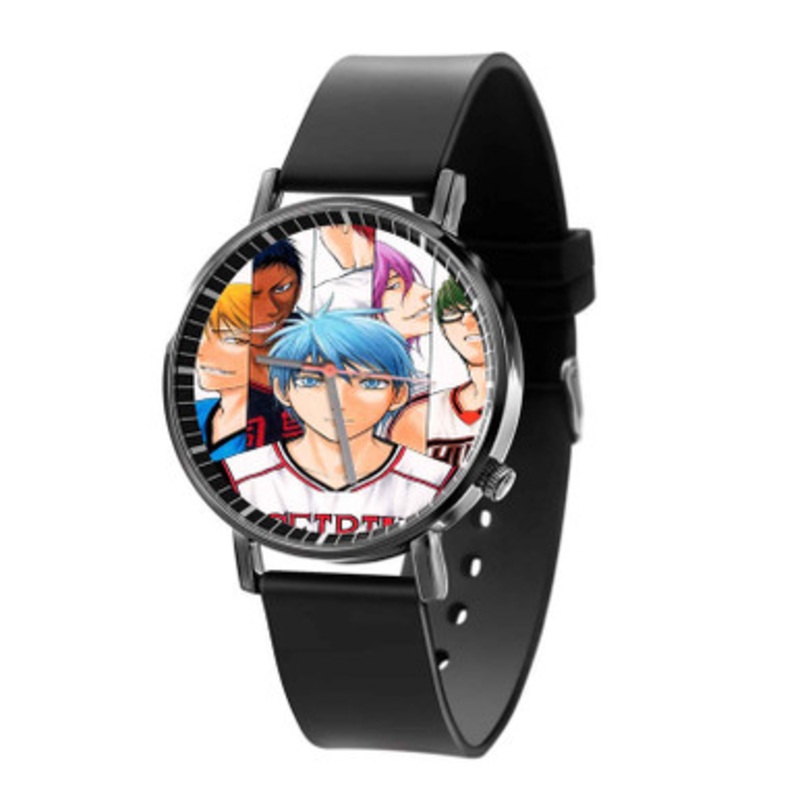 Kuroko No Basket Characters Black Quartz Watch Unisex With Premium Gift Box