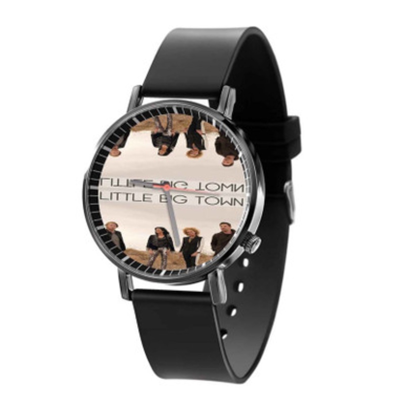 Little Big Town Black Quartz Watch Unisex With Premium Gift Box