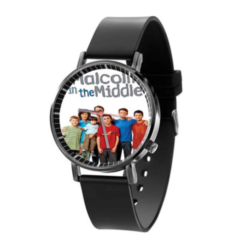 Malcolm in the Middle Black Quartz Watch With Premium Gift Box for Unisex