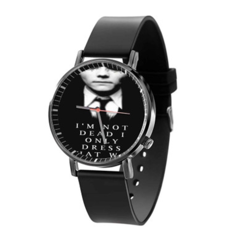 My Chemical Romance QUotes Black Quartz Watch Unisex With Premium Gift Box