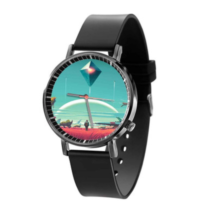 No Man s Sky Black Quartz Watch Unisex With Premium Gift Box