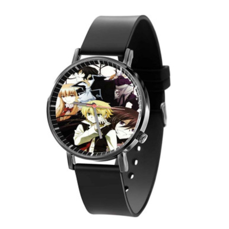 Pandora Hearts Characters Black Quartz Watch Unisex With Premium Gift Box