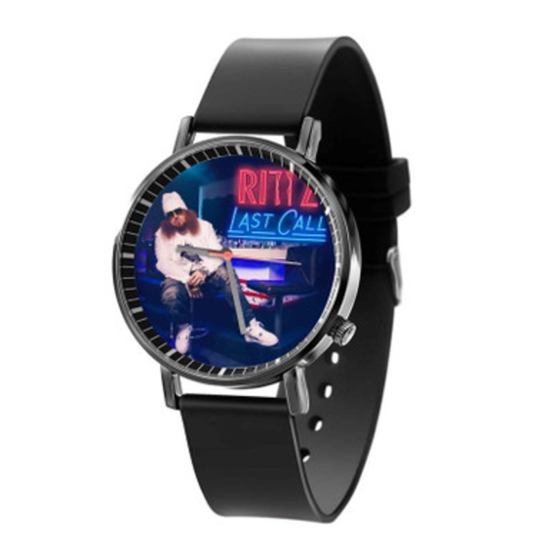 RITTZ Black Quartz Watch With Premium Gift Box for Unisex