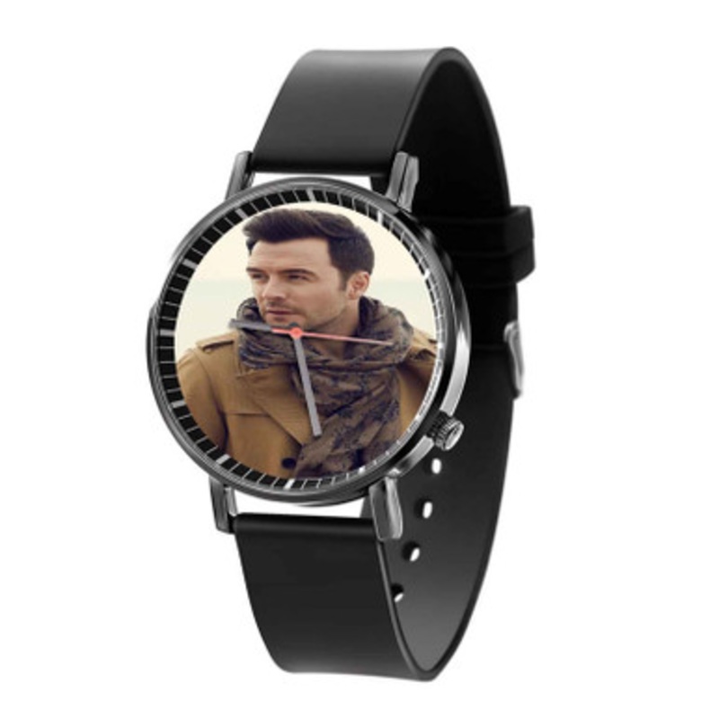 Shane Filan Black Quartz Watch Unisex With Premium Gift Box