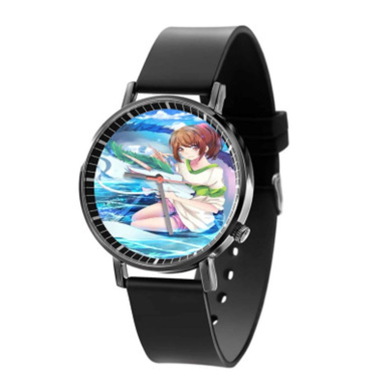 Spirited Away Arts Black Quartz Watch Unisex With Premium Gift Box