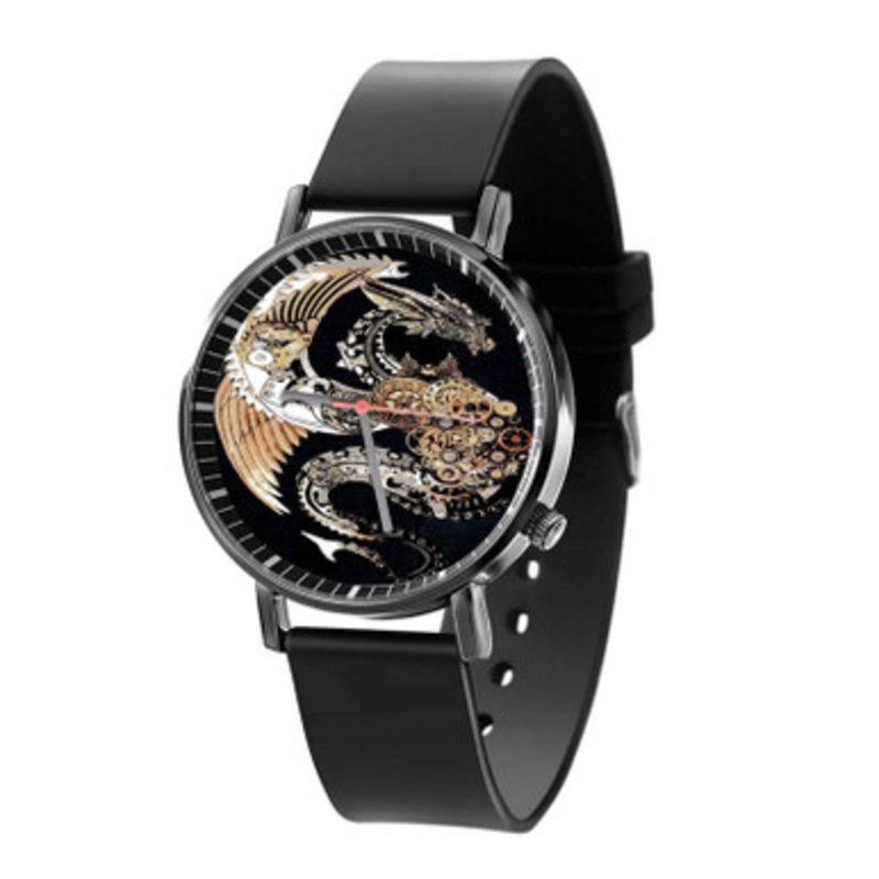 Steampunk Dragon Unisex Quartz Watch With Premium Gift Box