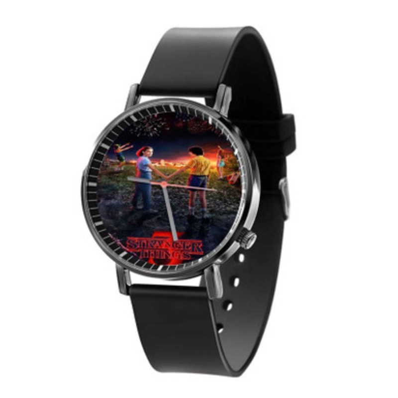 Stranger Things 3 Movie Arts Unisex Quartz Watch With Premium Gift Box
