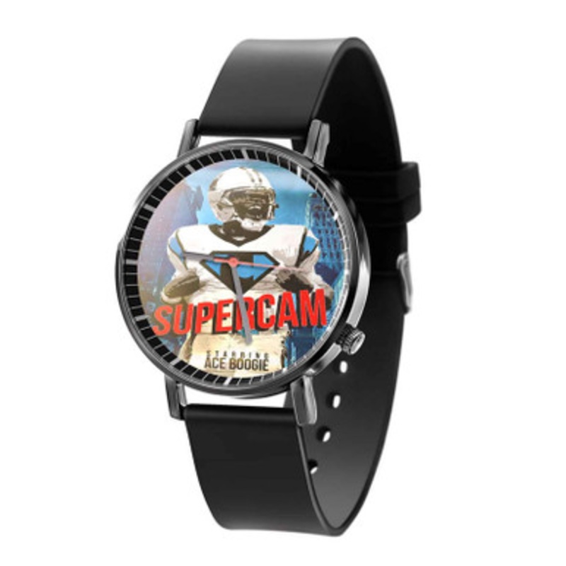 Supercam cam Newton Black Quartz Watch Unisex With Premium Gift Box