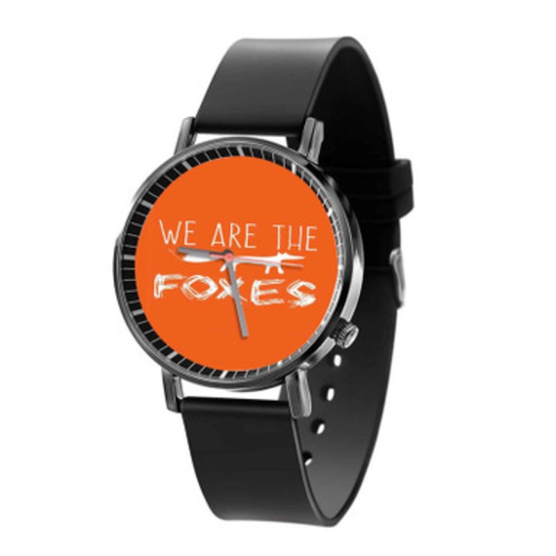 Taylor Swift I Know Places Lyrics Black Quartz Watch Unisex With Premium Gift Box