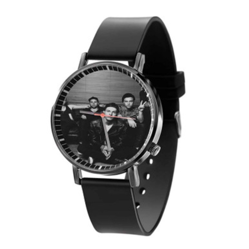 The Neighborhood Black Quartz Watch Unisex With Premium Gift Box