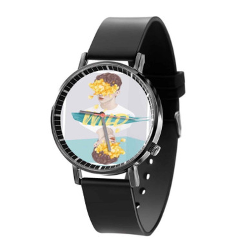 Troye Sivan Wild Black Quartz Watch Unisex With Premium Gift Box