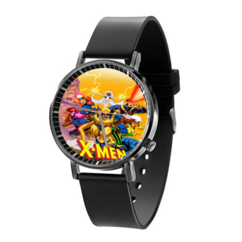 X Men Black Quartz Watch Unisex With Premium Gift Box