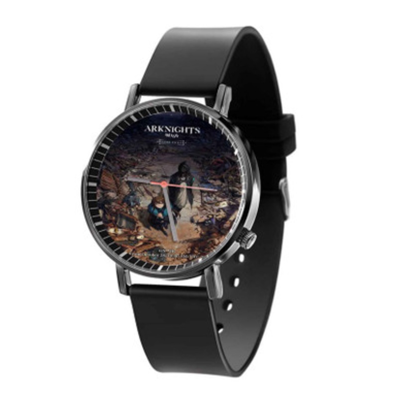 Arknights PRELUDE TO DAWN Black Quartz Watch With Premium Gift Box for Unisex