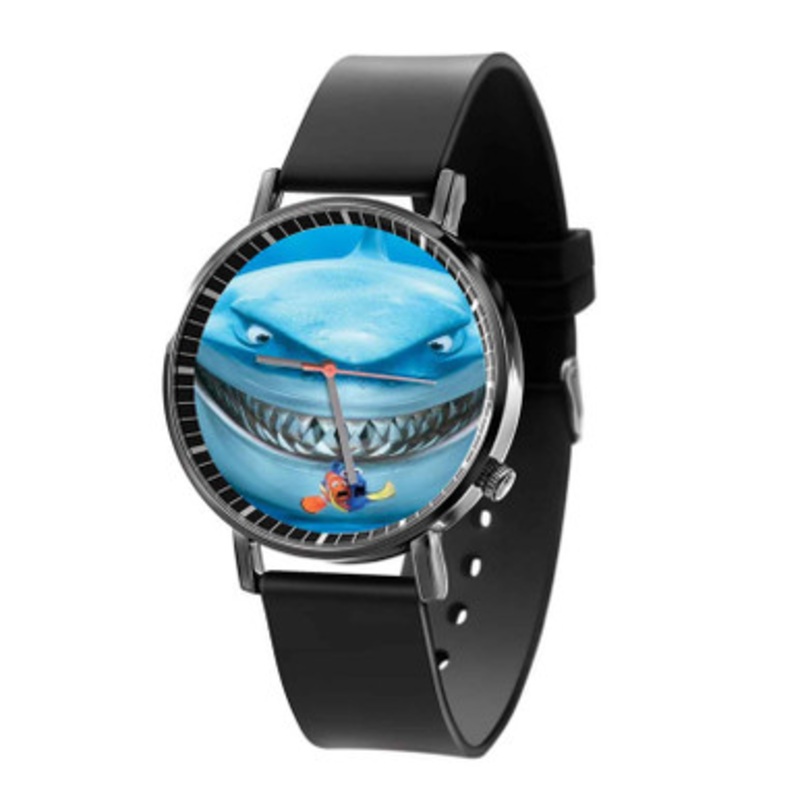 Disney Finding Nemo Black Quartz Watch Unisex With Premium Gift Box