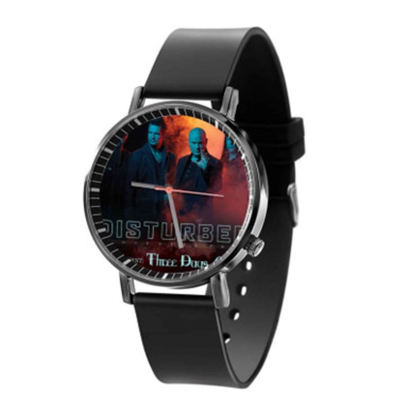 Disturbed Evolution Tour Black Quartz Watch Unisex With Premium Gift Box