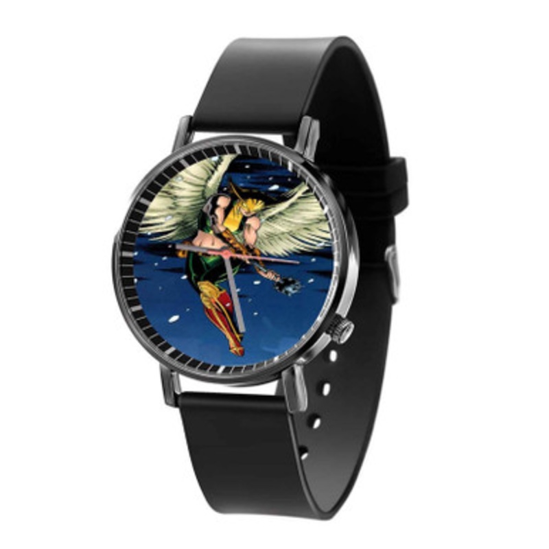 Hawkgirl DC Comics Unisex Black Quartz Watch With Premium Gift Box