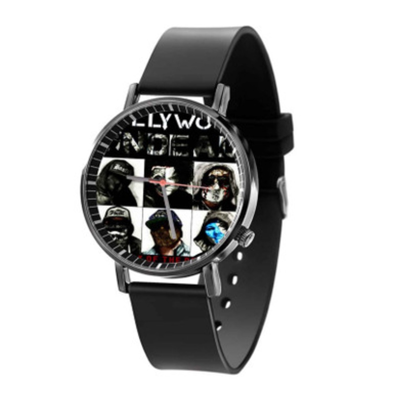 Hollywood Undead Black Quartz Watch Unisex With Premium Gift Box
