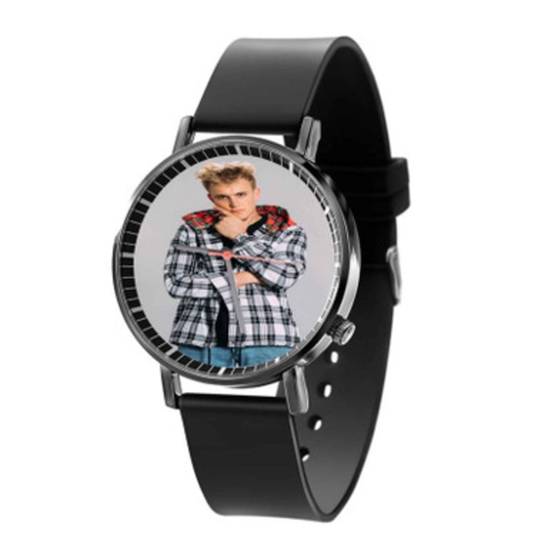 Jake Paul Arts Black Quartz Watch With Premium Gift Box for Unisex