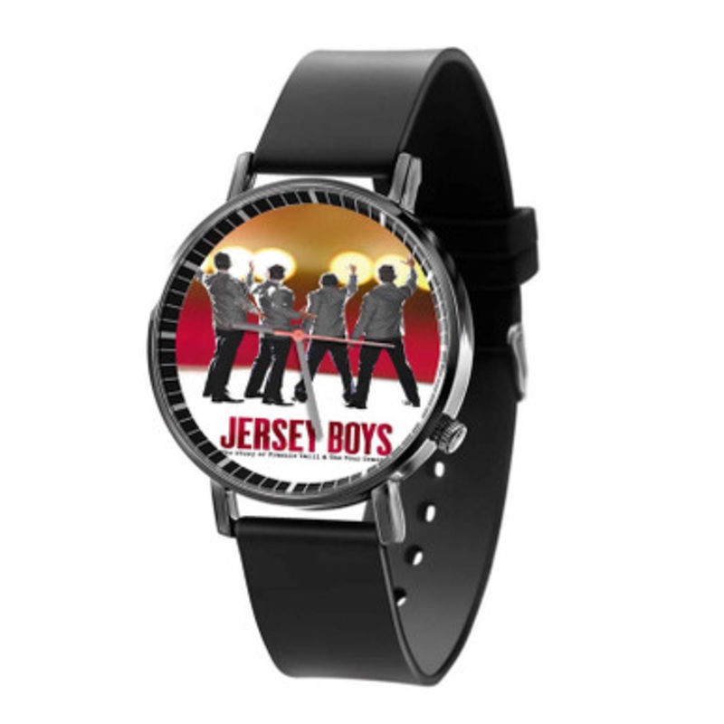 Jersey Boys Black Quartz Watch With Premium Gift Box for Unisex