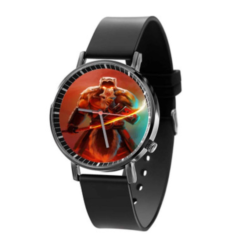 Juggernaut Dota 2 Unisex Black Quartz Watch With Premium Gift Box