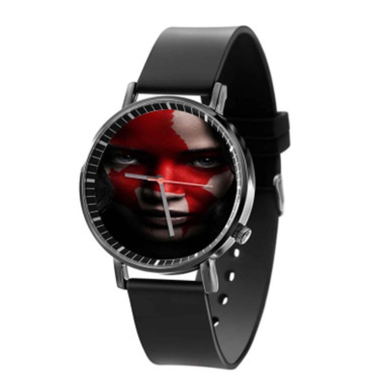 Katniss Everdeen Black Quartz Watch Unisex With Premium Gift Box