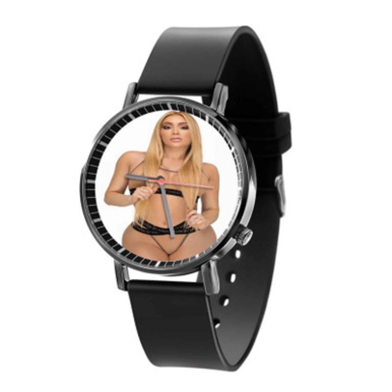 Nikki Baby Black Quartz Watch With Premium Gift Box for Unisex