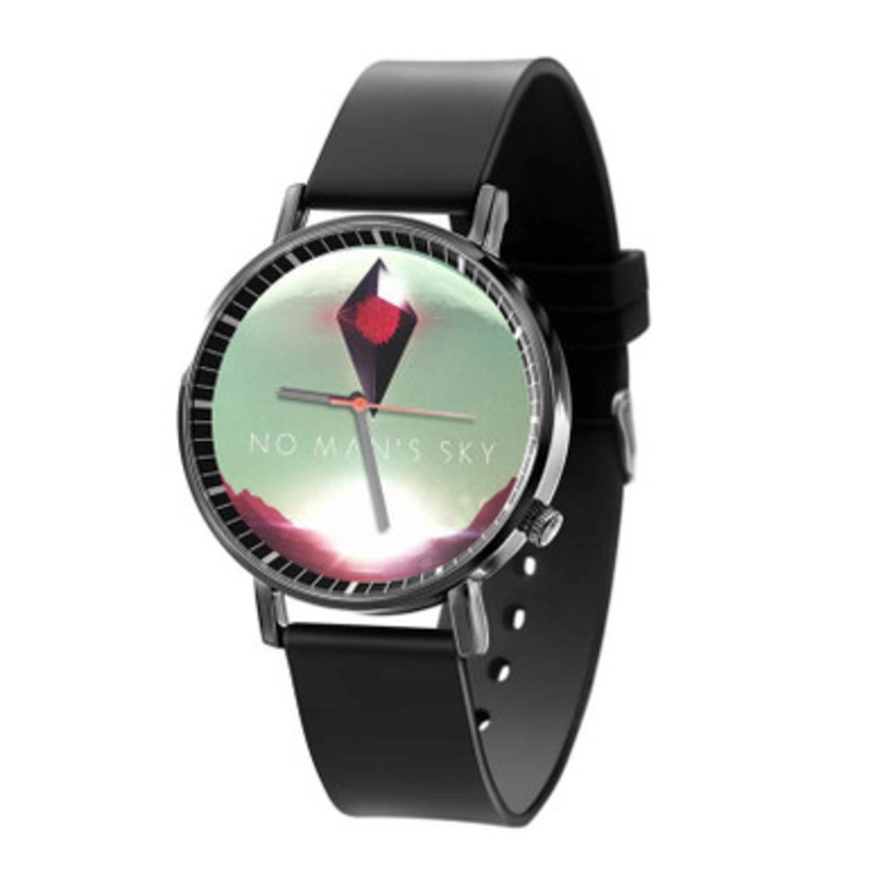No Man s Sky Gameplay Black Quartz Watch Unisex With Premium Gift Box