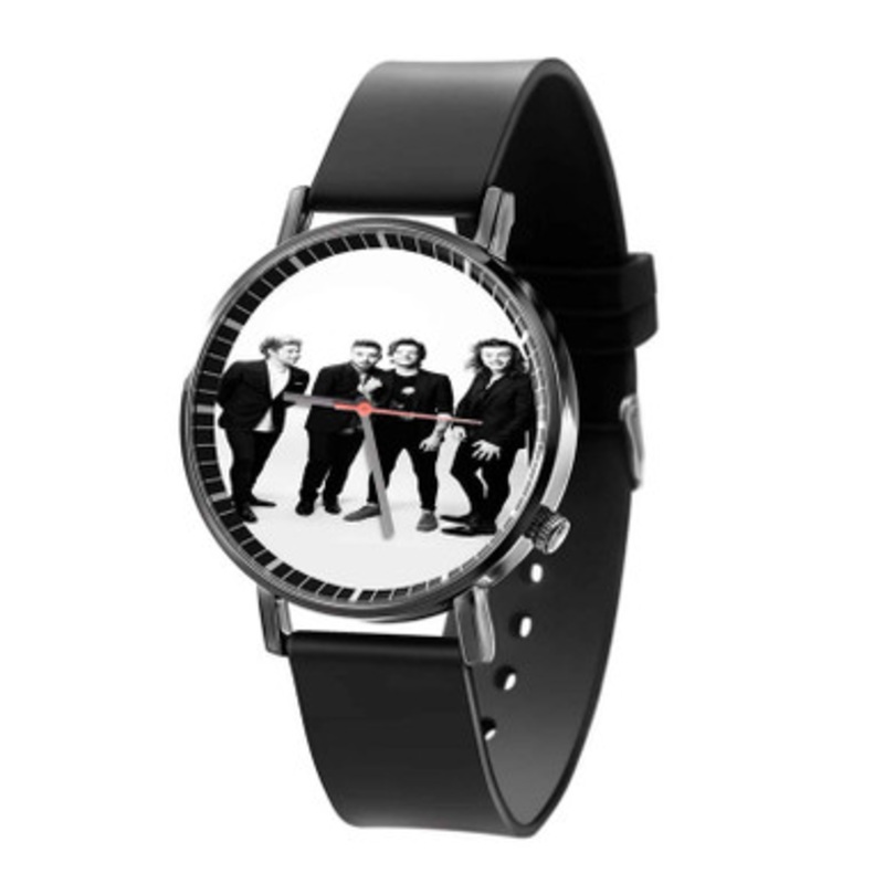 One Direction Black Quartz Watch Unisex With Premium Gift Box