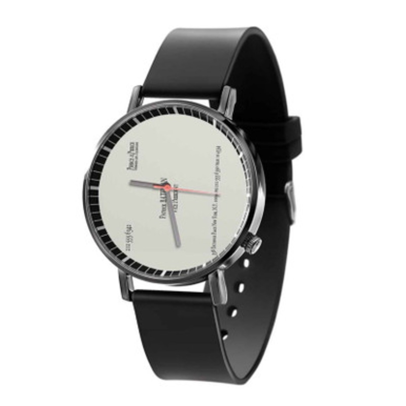 Patrick Bateman Business Card American Psycho Black Quartz Watch Unisex With Premium Gift Box