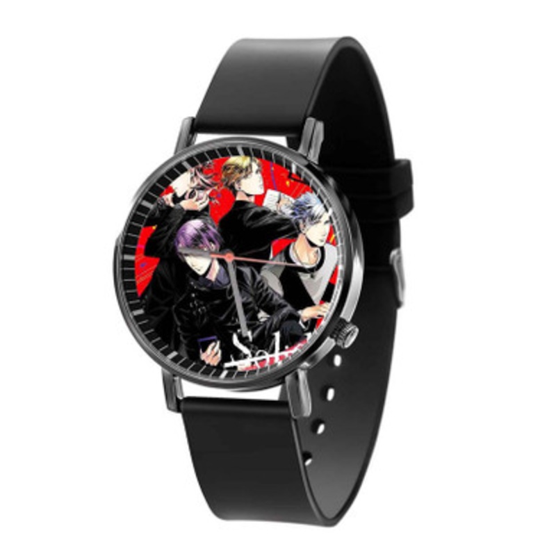 Solids Black Quartz Watch Unisex With Premium Gift Box
