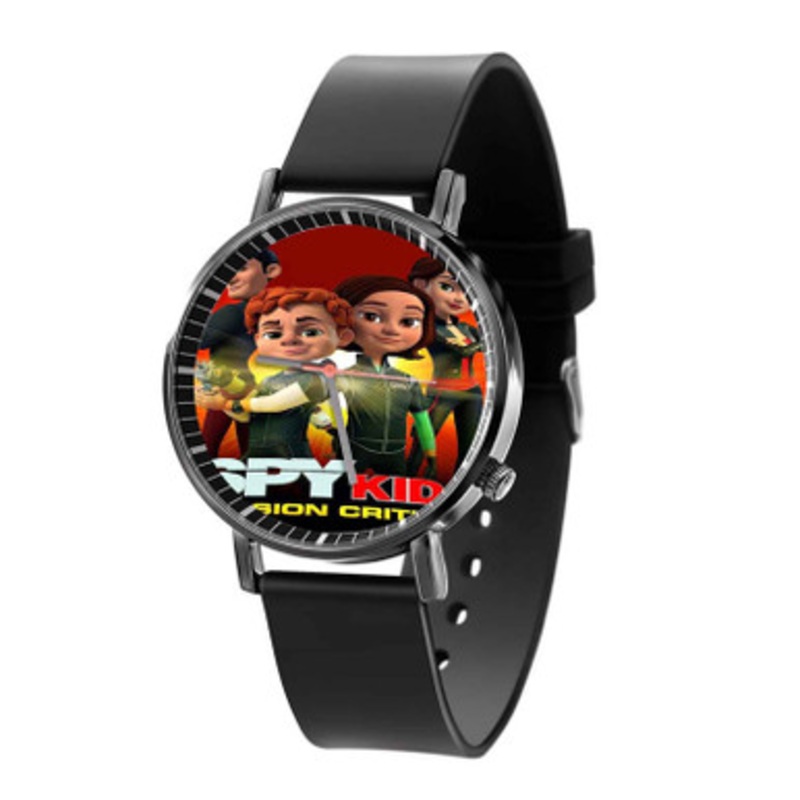 Spy Kids Mission Critical Black Quartz Watch Unisex With Premium Gift Box
