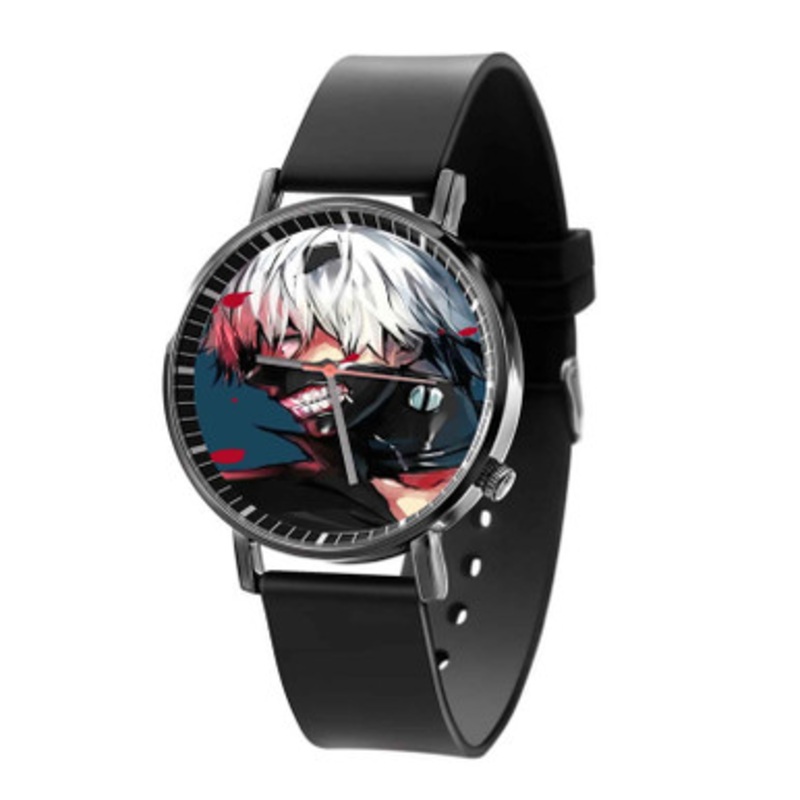 Tokyo Ghoul Kaneki Ken New Black Quartz Watch Unisex With Premium Gift Box