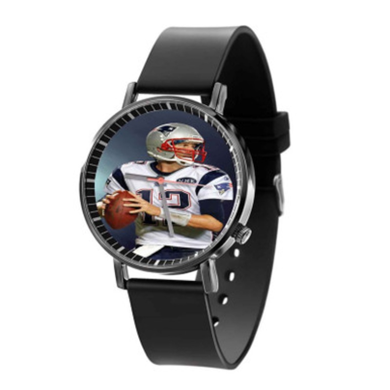 Tom Brady New England Patriots Football Great Unisex Quartz Watch With Premium Gift Box