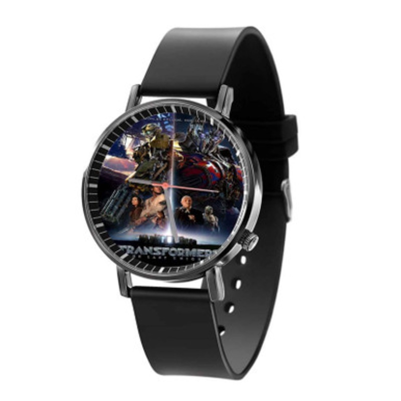 Transformers The Last Knight Art Black Quartz Watch Unisex With Premium Gift Box