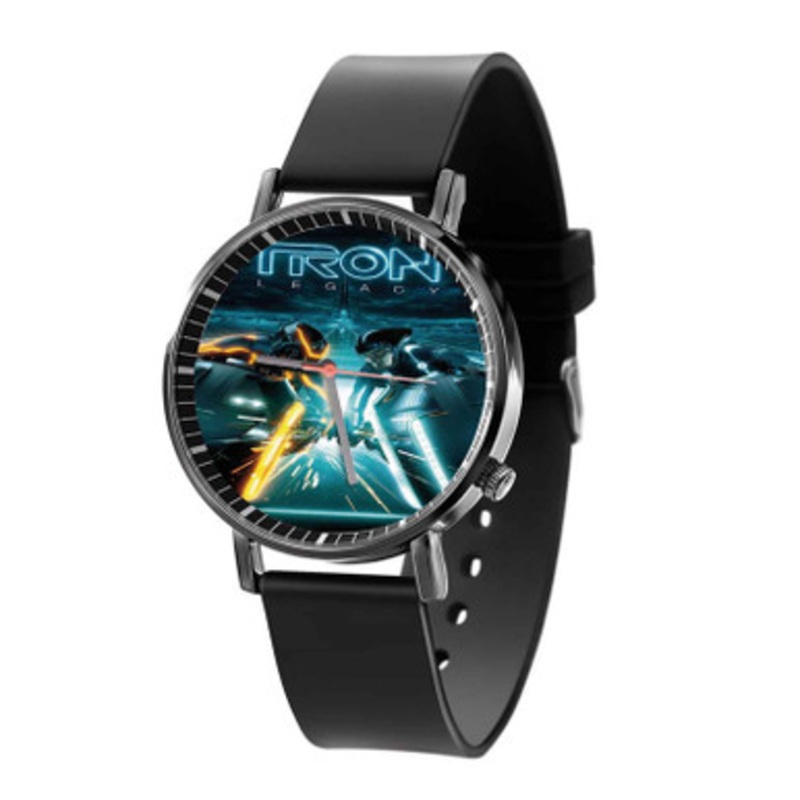 Tron Legacy Art Black Quartz Watch Unisex With Premium Gift Box
