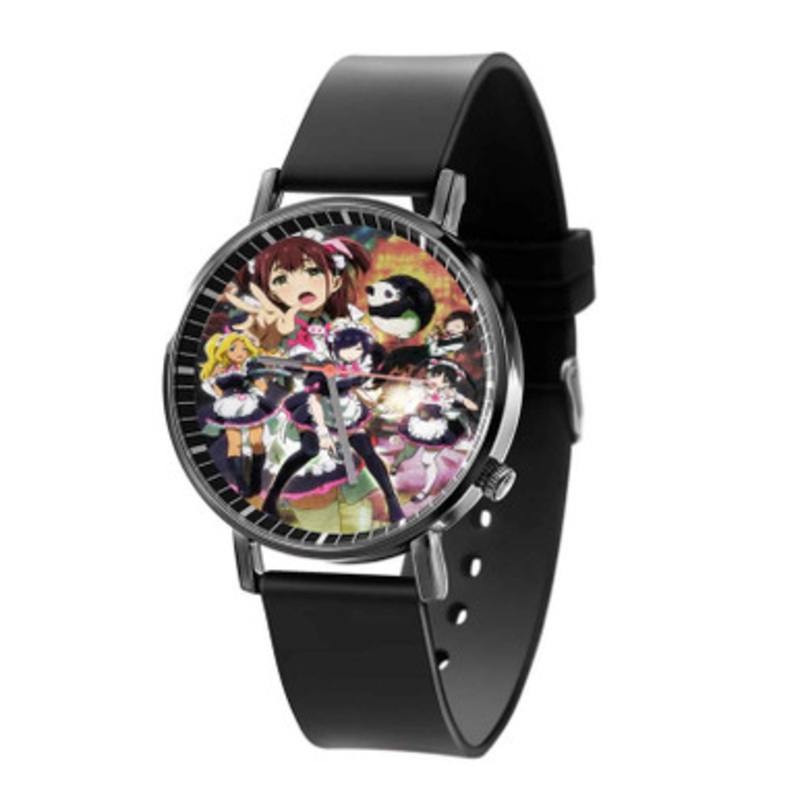 Akiba Maid War Black Quartz Watch With Premium Gift Box for Unisex