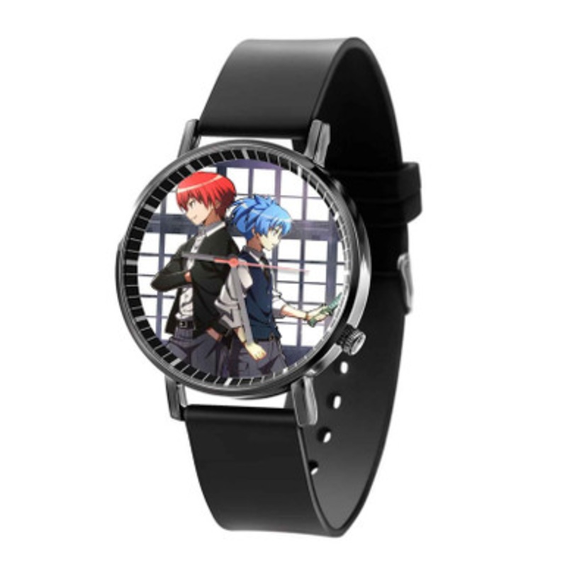 Ansatsu Kyoushitsu Assasination Classroom Black Quartz Watch Unisex With Premium Gift Box