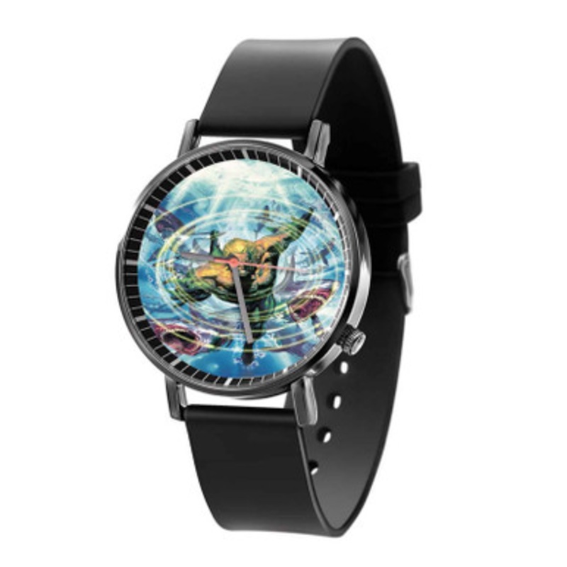 Aquaman Black Quartz Watch Unisex With Premium Gift Box
