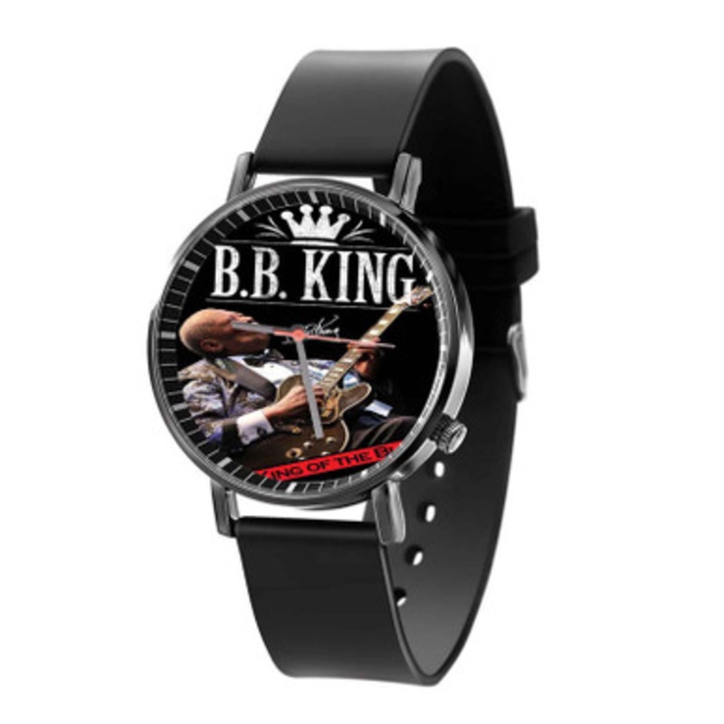 BB King Concert Black Quartz Watch Unisex With Premium Gift Box
