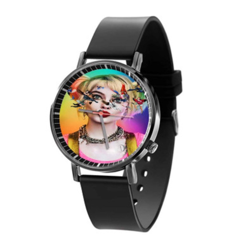 Birds of Prey Black Quartz Watch Unisex With Premium Gift Box