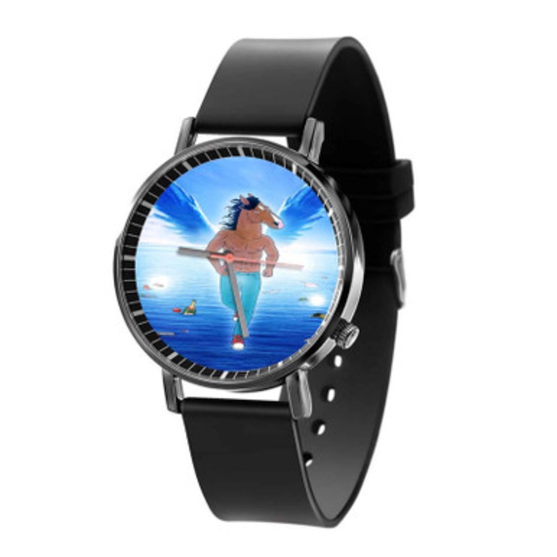 Bo Jack Horseman Blue Black Quartz Watch Unisex With Premium Gift Box