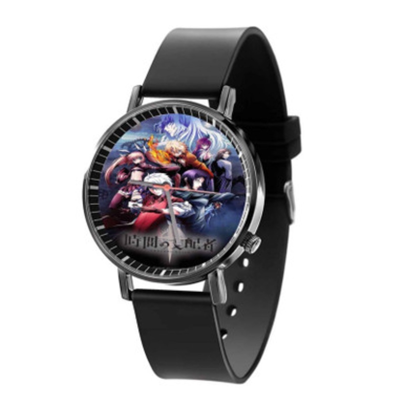 CHRONOS RULER Black Quartz Watch With Premium Gift Box for Unisex