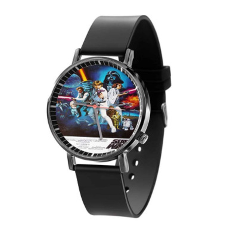 Classic Star Wars Black Quartz Watch Unisex With Premium Gift Box