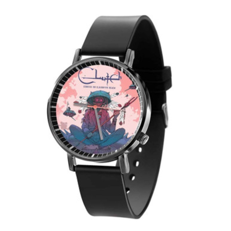 Clutch Sunrise On Slaughter Beach Black Quartz Watch Unisex With Premium Gift Box